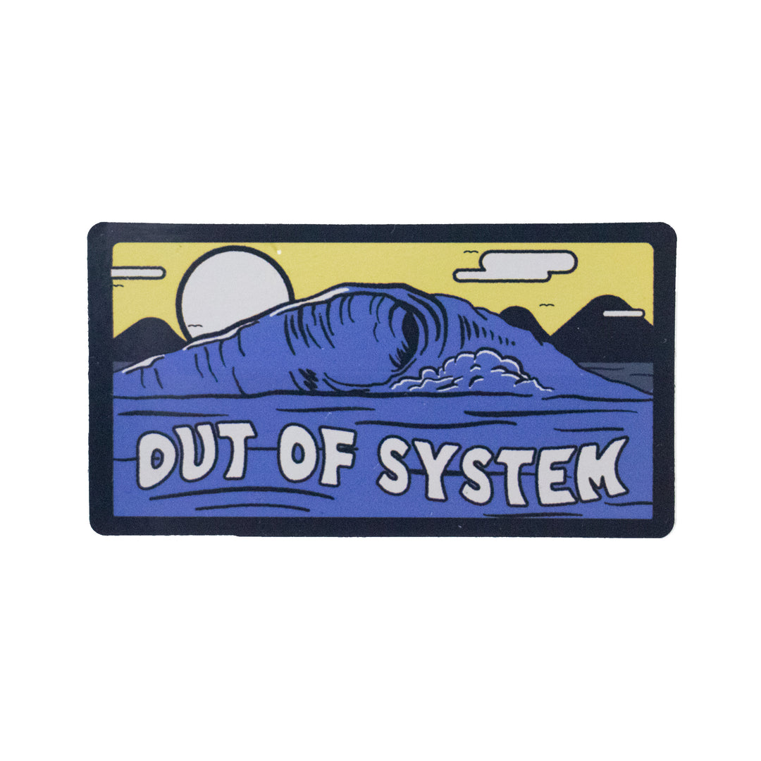 Out of the Swell Sticker